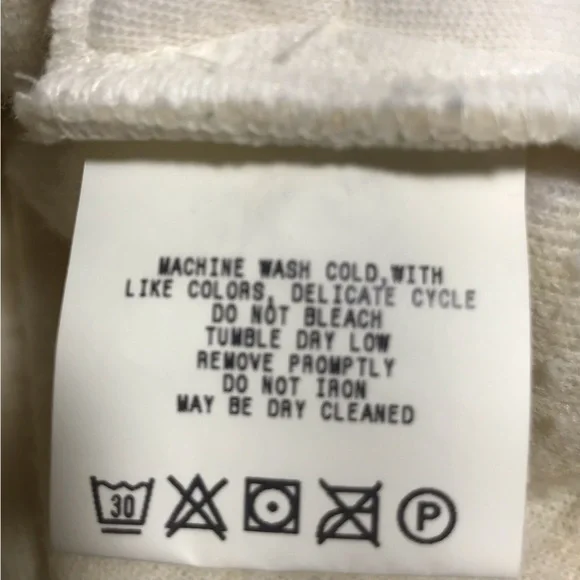 Liz Claiborne Cream Colored Sherpa Half Zip Faux Sherling Jacket - Picture 14 of 14